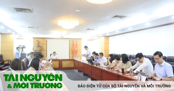 Thực hiện nhiệm vụ trọng tâm về khoa học công nghệ trong lĩnh vực TN&MT