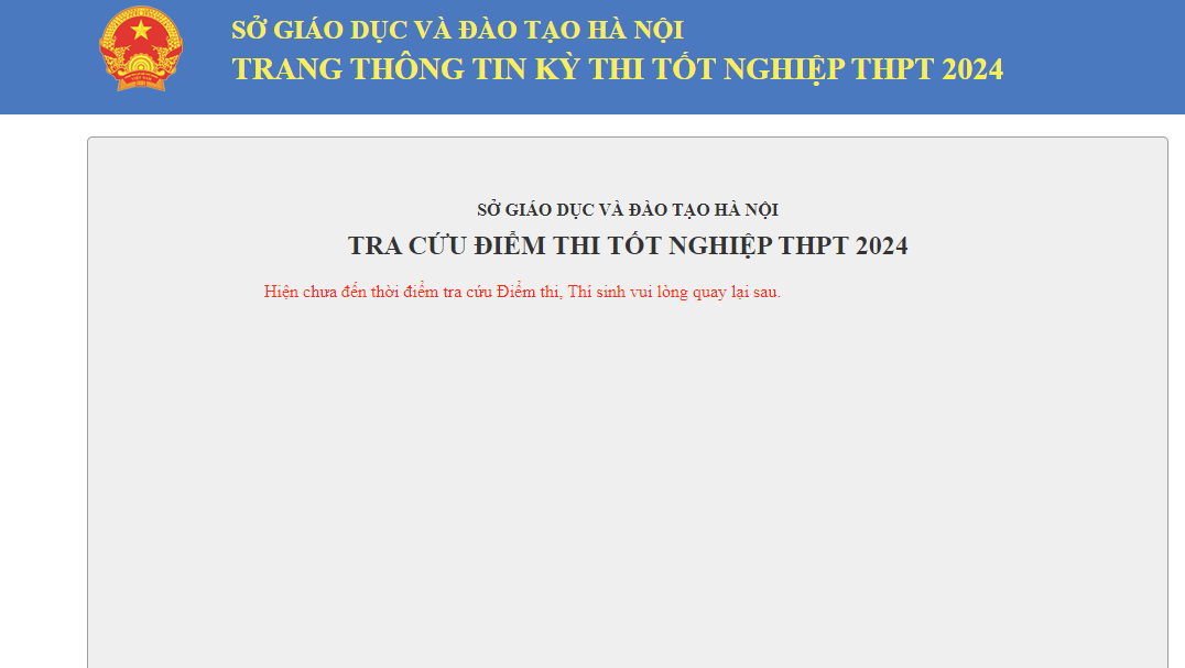 Tra cứu điểm thi tốt nghiệp THPT 2024 Hà Nội theo 5 cách sau, đảm bảo có kết quả nhanh nhất- Ảnh 1.
