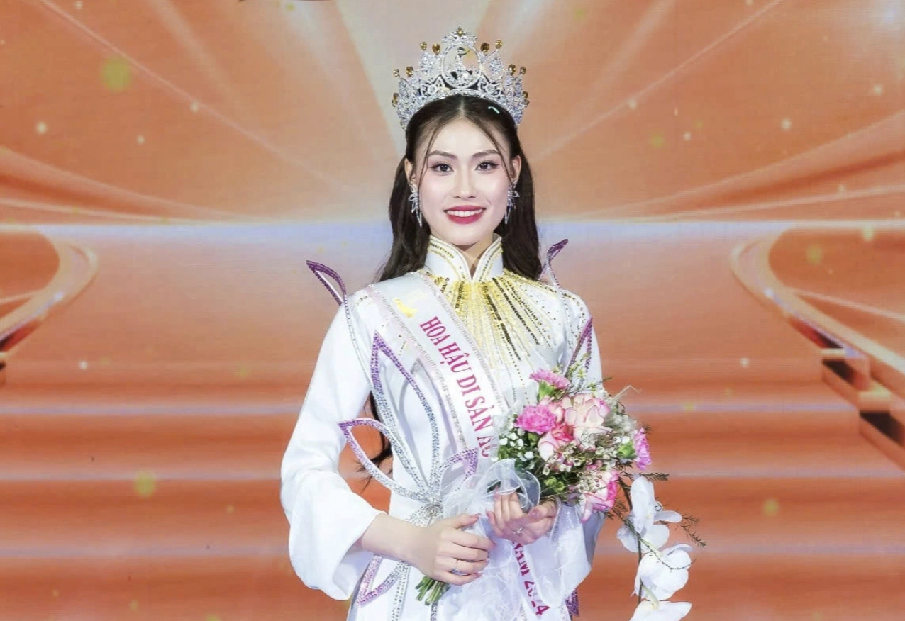 Хоанг Чау Ань — мисс Ao Dai Heritage Vietnam, первая королева красоты 2025 года.