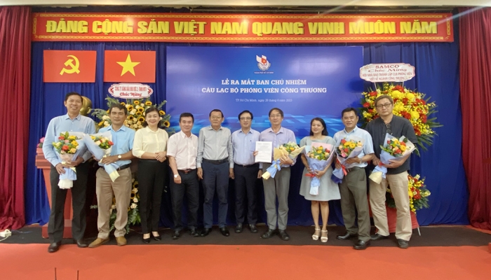 L'Association des journalistes de Ho Chi Minh-Ville a créé le Club des journalistes de l'industrie et du commerce