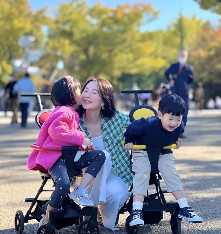 The couple welcomed their first daughter in 2018 and their second son in 2020.