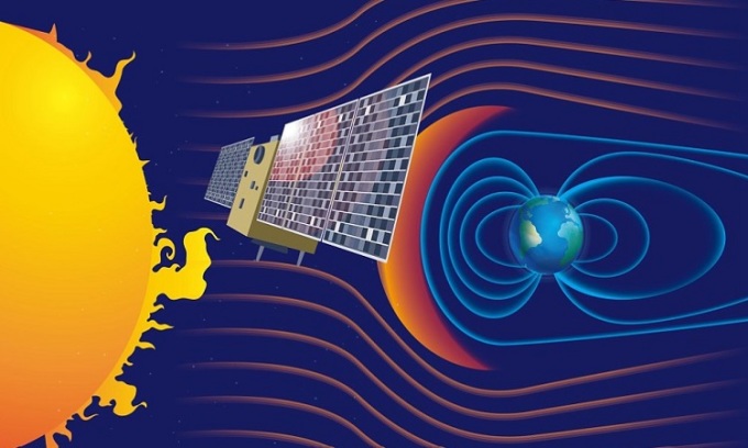 Simulación de una sonda operando en órbita entre la Tierra y el Sol. Foto: CFP