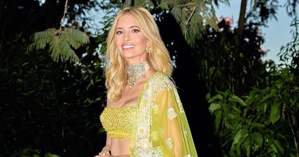 Ivanka Trump is gorgeous and sexy at the party of Asia's richest billionaire family