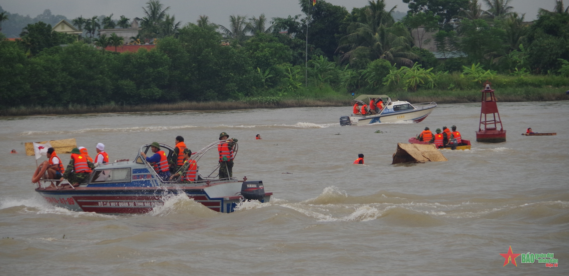 Bộ CHQS tỉnh Hải Dương triển khai nhiệm vụ, hiệp đồng ứng phó thảm họa, sự cố thiên tai và tìm kiếm cứu nạn