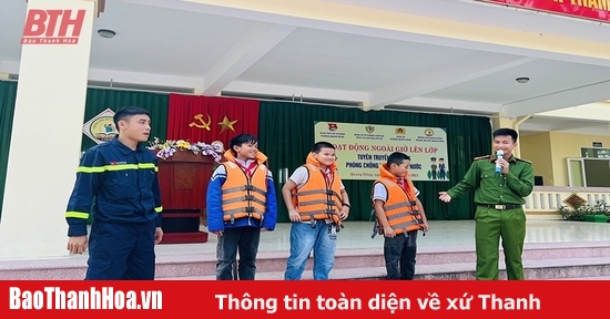 Gần 2.000 học sinh được tuyên tuyền, trang bị kỹ năng phòng, chống đuối nước