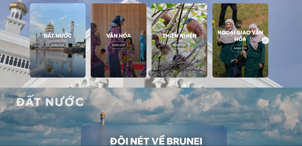 Lancement d'un site Internet présentant Brunei et son peuple au peuple vietnamien