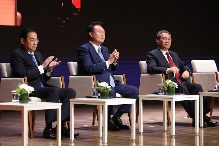 La conferencia trilateral de Corea, China y Japón emitió una declaración conjunta, imagen 1.