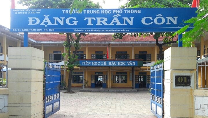 โรงเรียนมัธยมดังตรันคอน (เมืองเว้)