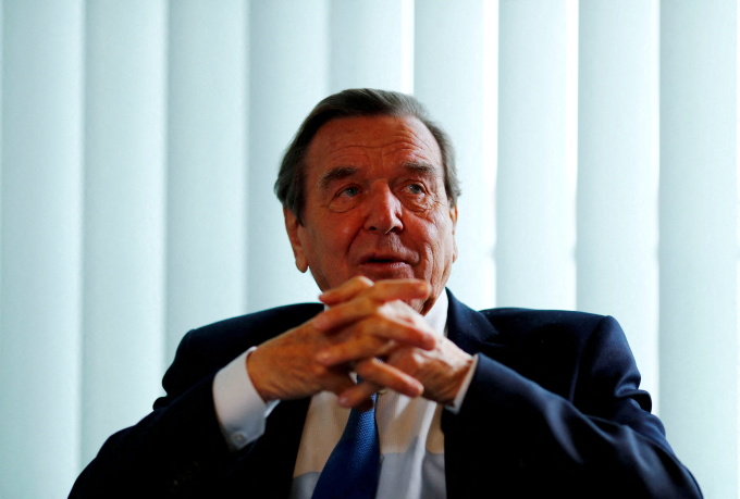 Der ehemalige deutsche Bundeskanzler Gerhard Schröder im November 2018 in Berlin. Foto: Reuters