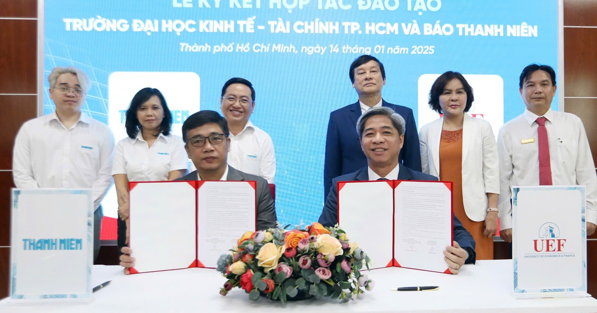 Sinh viên UEF sẽ sang Báo Thanh Niên học môn phương pháp biên tập