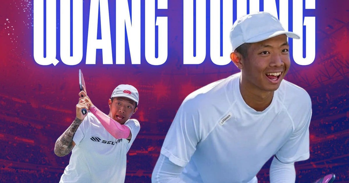 Quang Duong, « enfant prodige », soutient le tournoi de pickleball ouvert PWR Thu Duc HTV DJoy