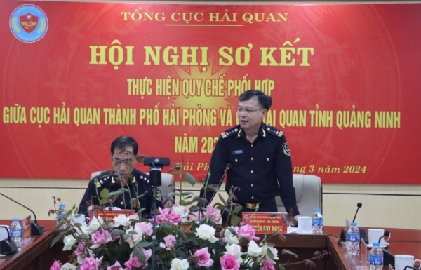 Strengthening cooperation between Hai Phong Customs and Quang Ninh Customs