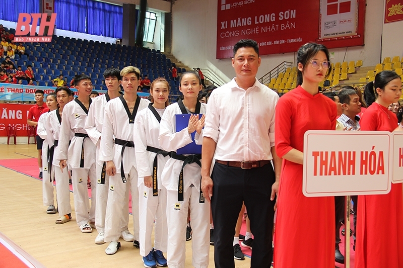 Khởi tranh Giải vô địch Taekwondo quốc gia năm 2023 tại Thanh Hóa