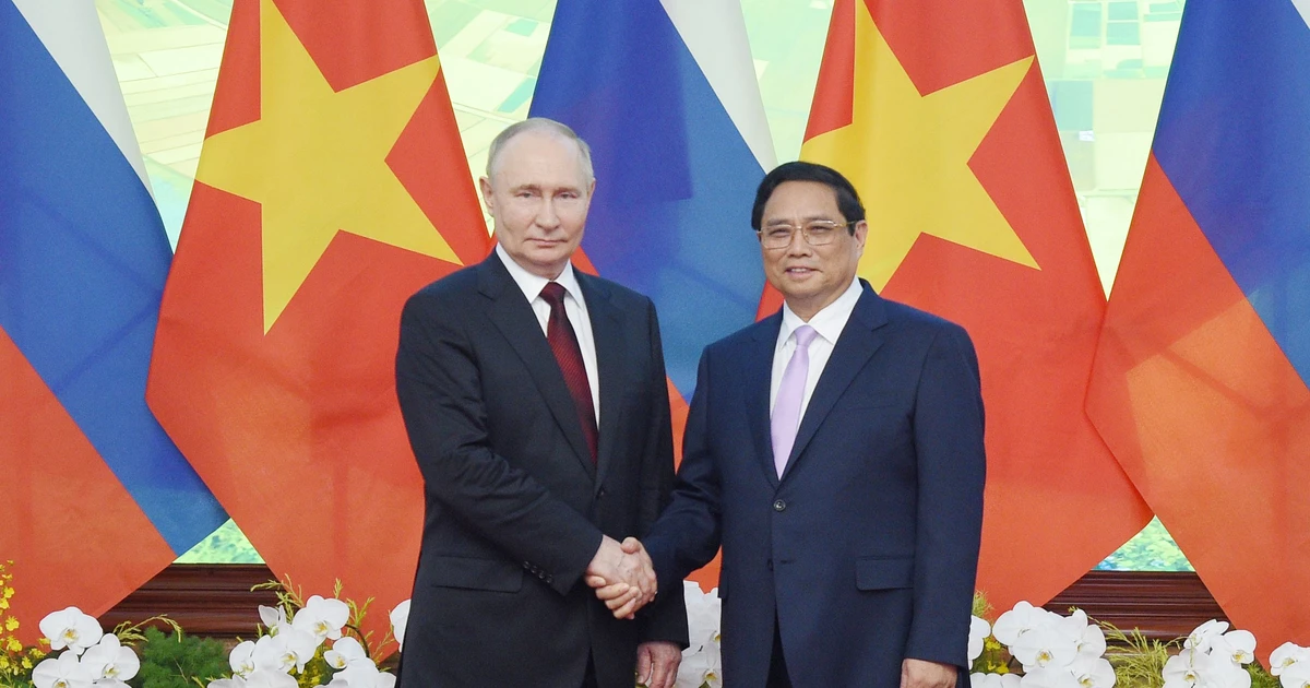 Creating new momentum for the traditional friendship and multifaceted cooperation between Vietnam and the Russian Federation