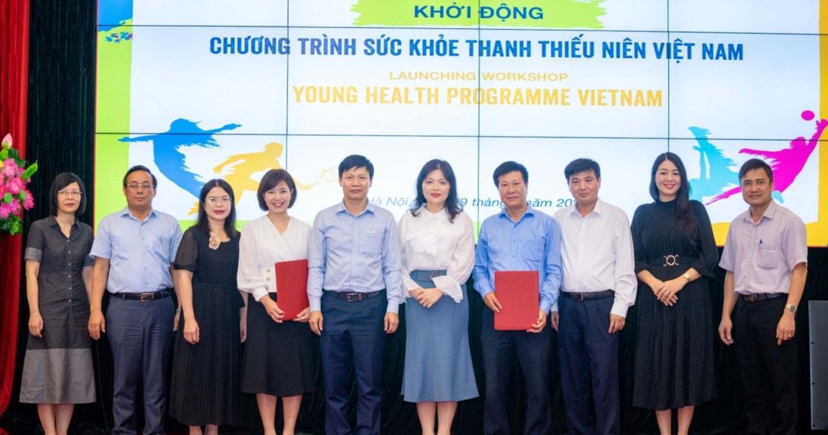 Khởi động chương trình “Sức khỏe thanh thiếu niên Việt Nam” giai đoạn 2