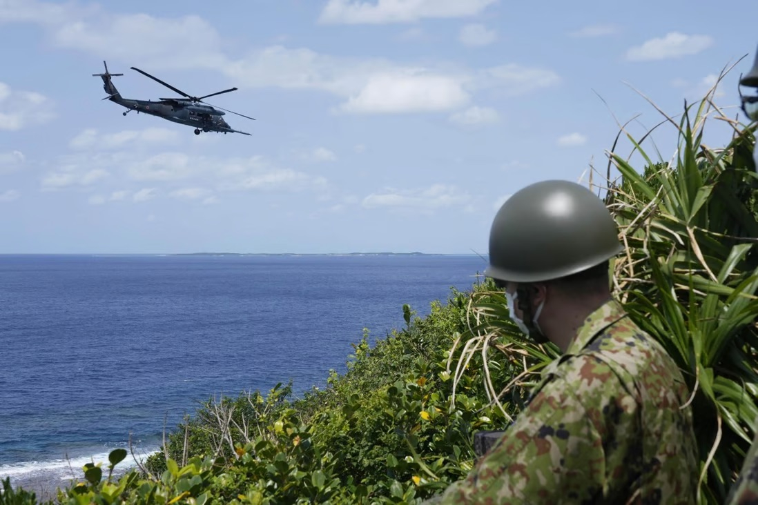 Japón cree que China usó un helicóptero militar tras la desaparición del helicóptero militar (foto 1)
