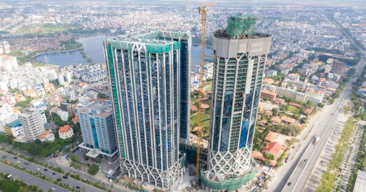 La ceremonia de recepción en el apartamento Diamond Crown Hai Phong se realizará pronto