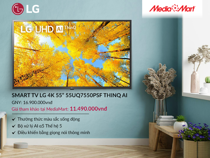 Top 5 best-selling TVs before Lunar New Year 2024 with great prices and attractive promotions - 3