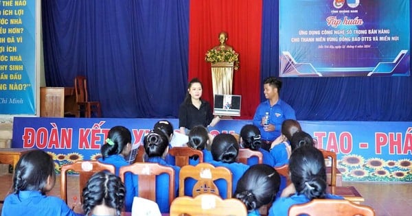 Incorporating 5 basic digital skills into the curriculum for Quang Nam students