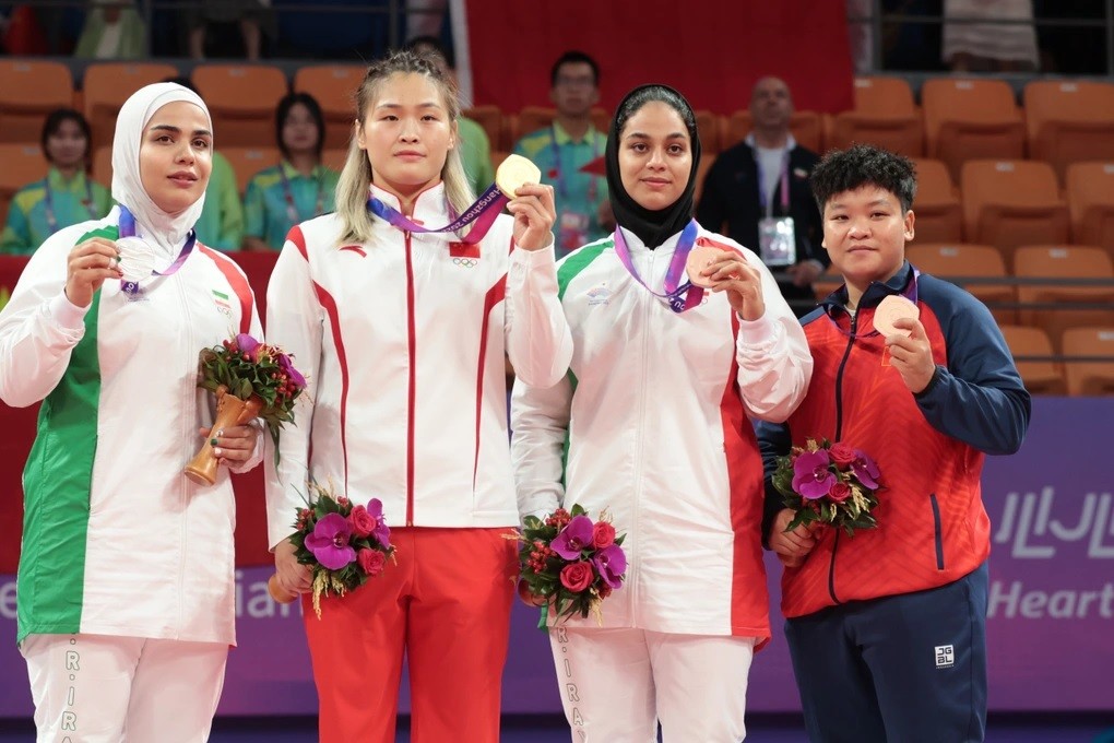 ASIAD 19: Võ sĩ kurash Việt Nam Võ Thị Phương Quỳnh đạt Huy chương đồng