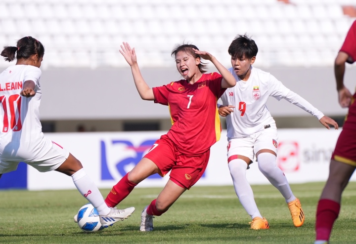 Das Ziel der vietnamesischen U19-Frauen ist es, die thailändische U19-Frauen zu besiegen.