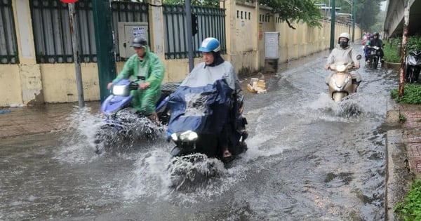 ホーチミン市建設局は洪水は大雨によるものだと説明