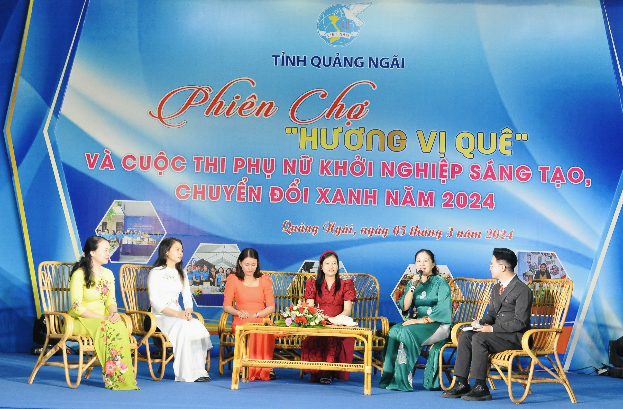 Quảng Ngãi: Sôi nổi Ngày phụ nữ khởi nghiệp năm 2024- Ảnh 1.