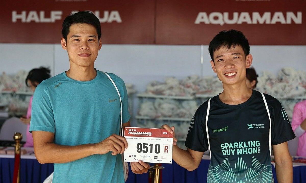 Swimming and running duo wants to win Aquaman Vietnam 2023