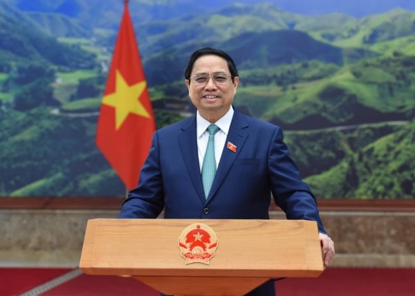 Prime Minister Pham Minh Chinh interviewed by Clever Group Media Corporation, Romania