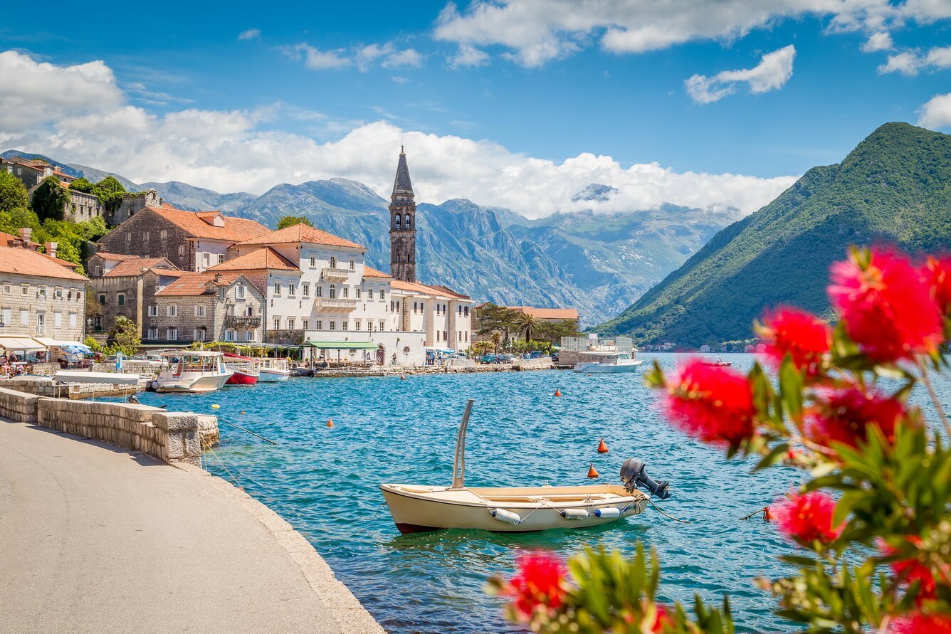 Montenegro, altes Land in Osteuropa