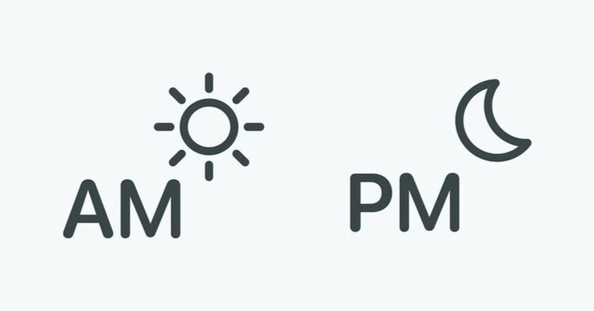 Auch wenn Sie es oft verwendet haben, wissen Sie, was „AM“ und „PM“ eigentlich sind?