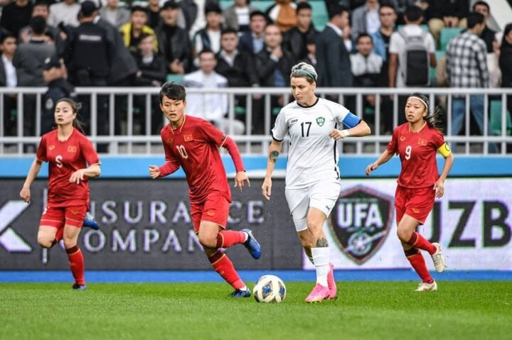 El equipo femenino vietnamita dominó pero no pudo marcar. (Foto: VFF)