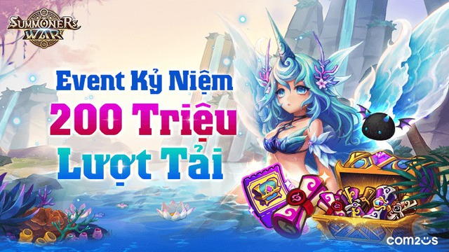 Summoners War vượt mốc 200 triệu lượt tải trên toàn cầu - Ảnh 1.