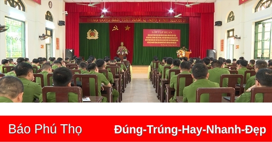 Khai giảng lớp tập huấn nâng cao kỹ năng cho lực lượng Cảnh sát hình sự​