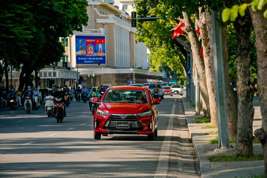 Reasons why Toyota Wigo 2023 is popular with Vietnamese people - 4