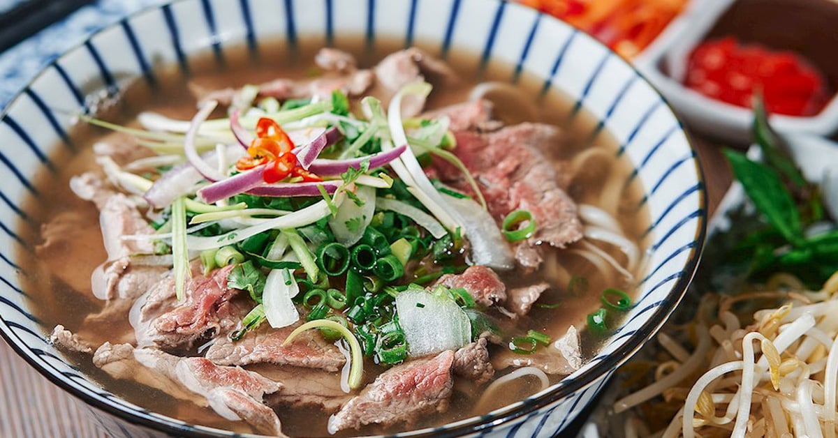 Vietnamesisches Rindfleisch-Pho rangiert auf den letzten Plätzen der Top 100 der leckersten Gerichte der Welt, zu den Top 10 zählen Thailand und Indonesien