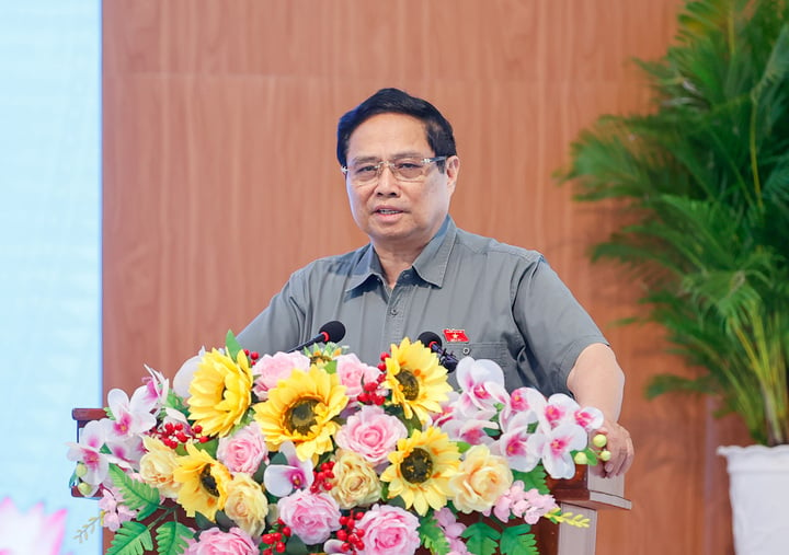 Prime Minister Pham Minh Chinh. (Photo: Nhat Bac)