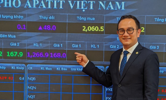 PDG de Duc Giang Chemicals - Dao Huu Duy Anh. Photo : FBNV