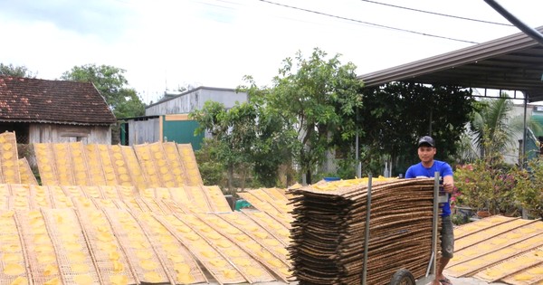 Reispapierhandwerkerdorf in Dak Lak bereitet sich mit Hochdruck auf Tet vor