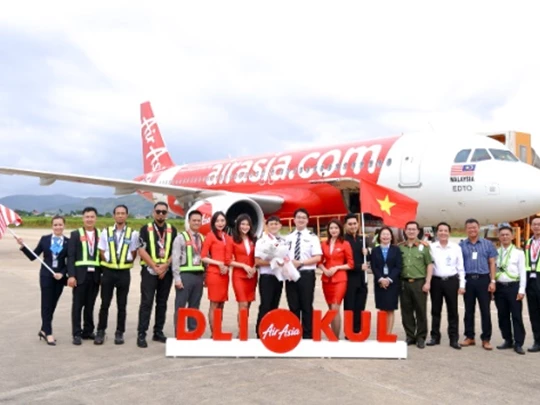 Vietnam is a fast-growing international destination for AirAsia.