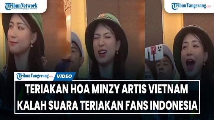 Hòa Minzy đội mũ cối cổ vũ tại SEA Games 32 gây sốt với khán giả quốc tế - 3