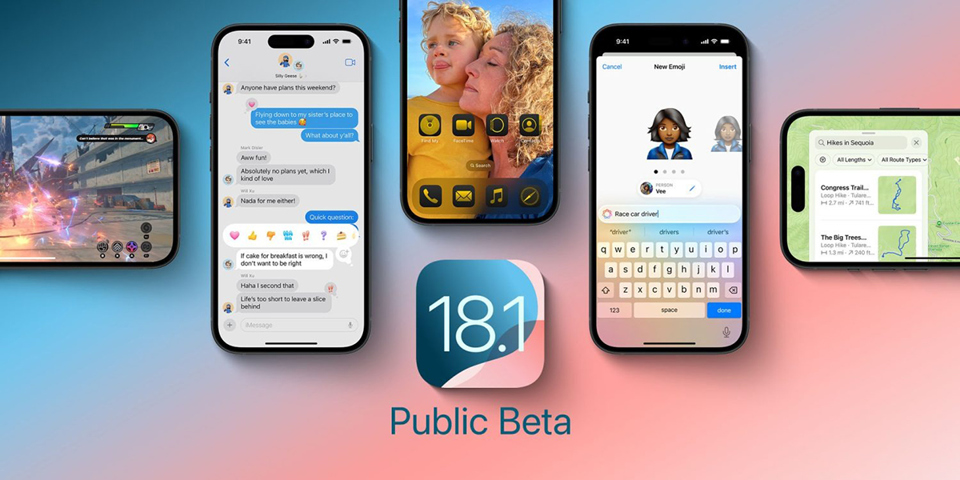 iOS 18.1 يحصل على الإصدار التجريبي العام الثاني