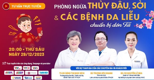 Vắc xin ngừa bệnh da liễu mùa tết