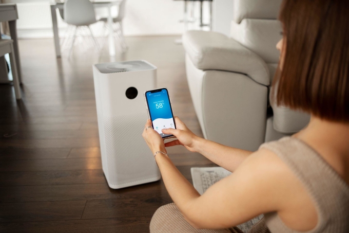 Many families use air purifiers to protect their respiratory health. Photo: Freepik