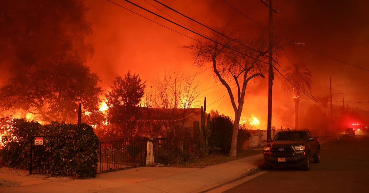 « Mer de feu » en Californie à cause des incendies de forêt, le président Biden a dû annuler son voyage