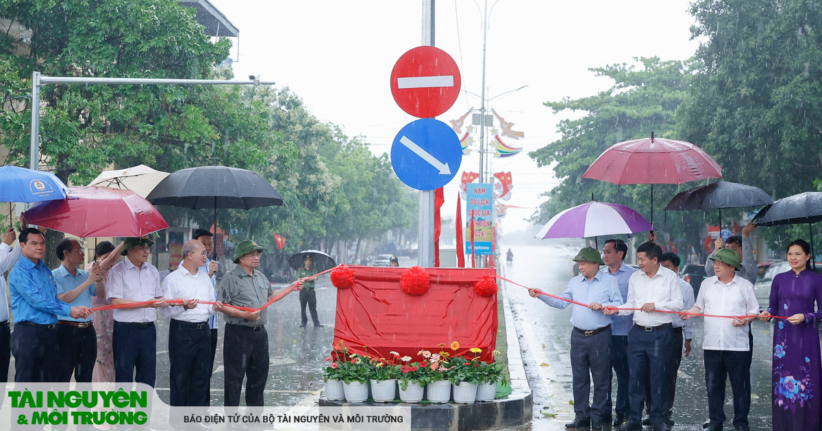 La ville de Dien Bien Phu a nommé la rue Pham Van Dong en hommage aux héros de Dien Bien