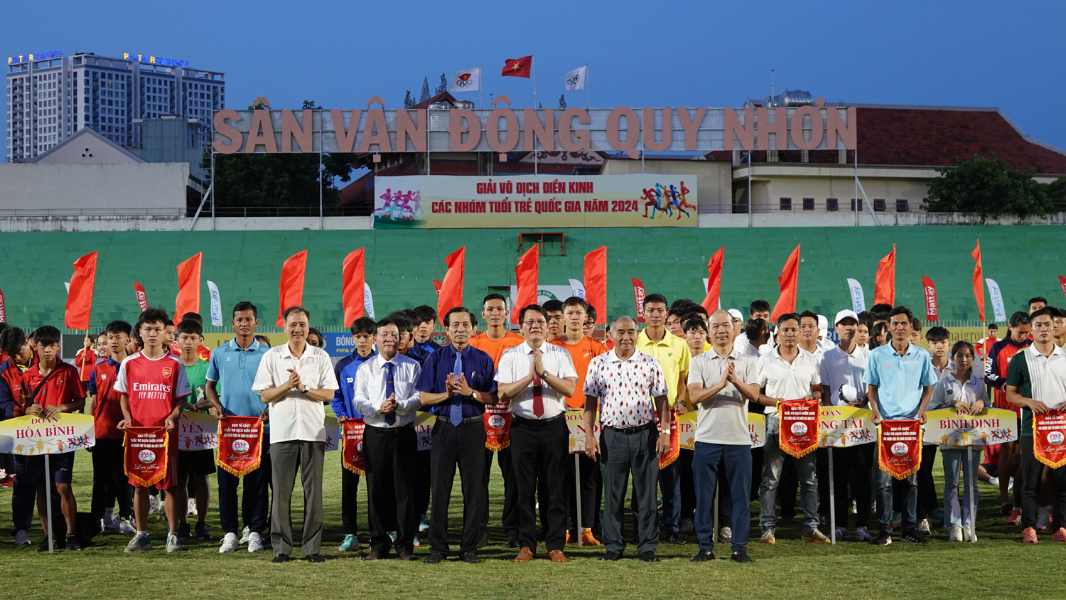 Hơn 700 VĐV tranh tài tại giải vô địch điền kinh trẻ quốc gia năm 2024- Ảnh 1.