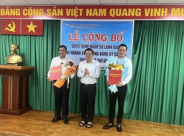 Chi nhánh Văn phòng đăng ký đất đai Tp.Thủ Đức có giám đốc mới