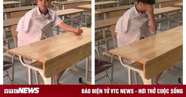 Un étudiant avec un bras et une jambe cassés a fait copier son examen de 10e année par son ami