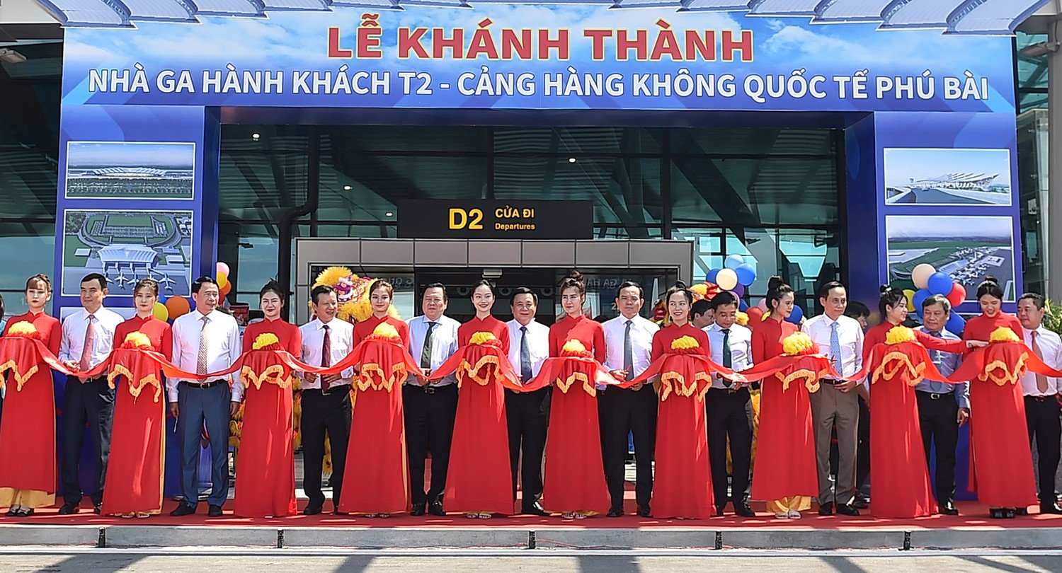 Event - Inauguration of Terminal T2 of Phu Bai Airport worth nearly 2,300 billion VND